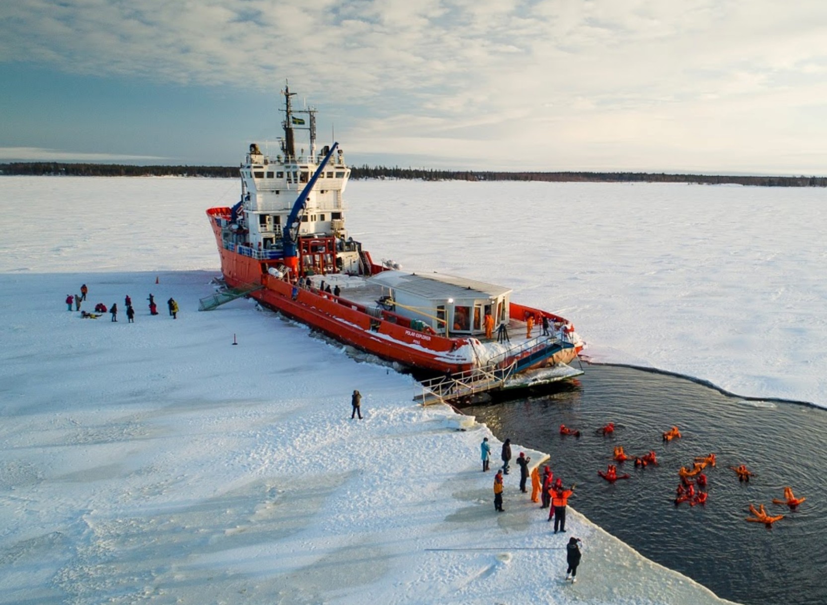 Helsinki, Nordlichter & Eisbrecher